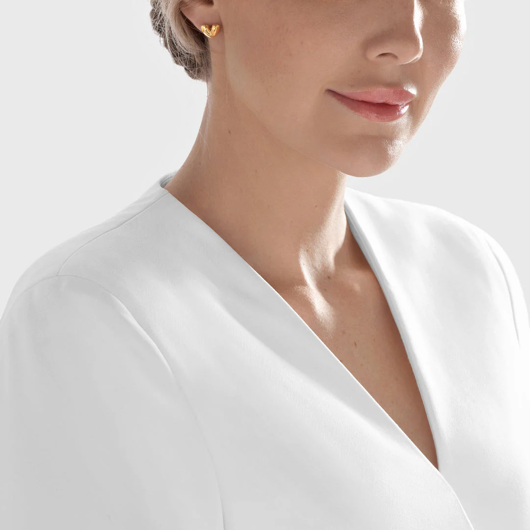 24Kt Gold Sweetheart Earrings - Image 3